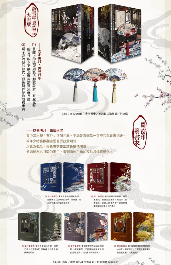【现货/赠加固包装】殿下让我还他清誉 (造型书腰套组) | 竖排 | 套書組(空白签名卡无签名) | 原耽 | 无删减 | BL
