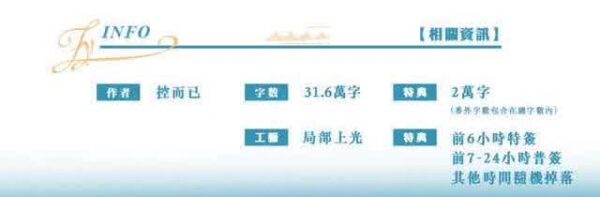 【現貨/前x/赠加固包装】晝夜長川 | 昼夜长川 | 特簽版 | 繁體豎排 | 控而已 | 凌雲 | 原耽 | 无删减 | BL
