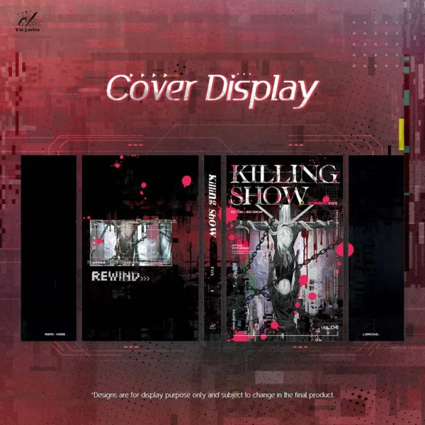【預售/赠加固包装】殺戮秀4 | 杀戮秀4 | Killing Show (EN) Vol.4 | 亲签版 | 英文版 | 狐狸 | ViaLactea | 北美呆鹅 | 原耽 | 无删减 | BL | 不可合并其他品项书籍下单